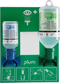 Plum Augenspülstation, 700ml (1x 500ml, 1x 200ml)