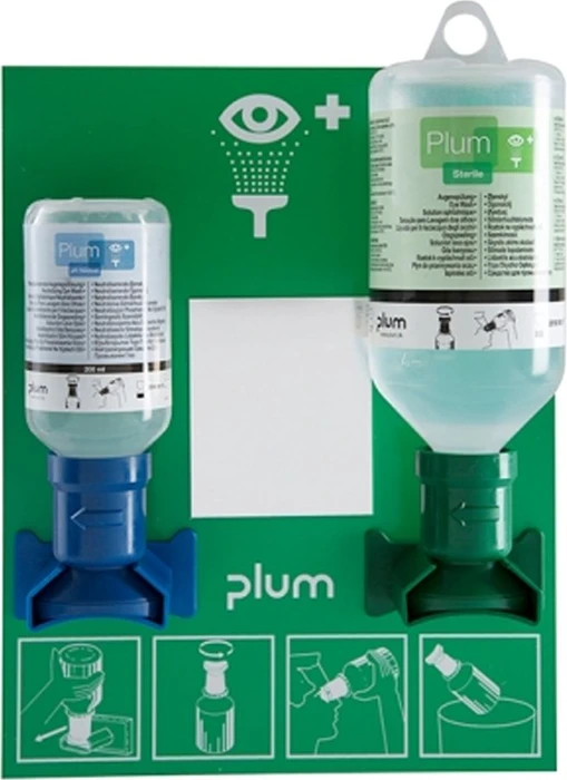 Plum Augenspülstation, 700ml (1x 500ml, 1x 200ml)