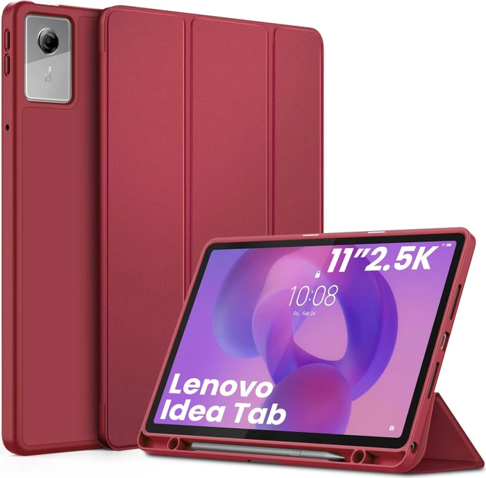 EasyAcc Hülle für Lenovo Idea Tab TB336ZU/TB336FU, Rotwein