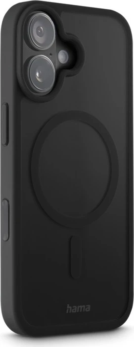 Hama Handyhülle Frame Protect magnetisch für Apple iPhone 17 transparent/schwarz