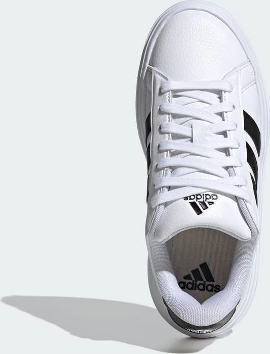 adidas Grand Court Platform cloud white/core black (Damen)