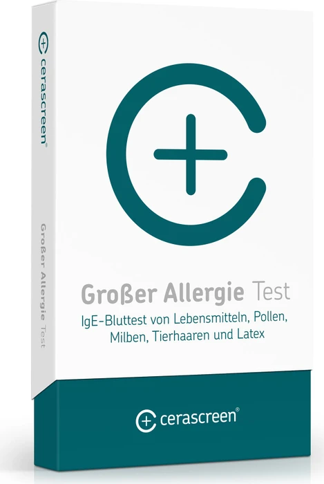 Cerascreen Großer Allergie-IgE-Bluttest, 1 Stück