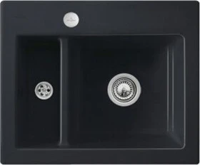Villeroy & Boch Subway 60 XM flat flächenbündig Becken rechts mit Ablauffernbedienung graphite