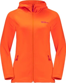 Jack Wolfskin Baiselberg Hoody FZ Jacke vibrant orange (Damen)