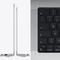Apple MacBook Pro 14.2", silber, M1 Pro - 8 Core CPU / 14 Core GPU, 16GB RAM, 512GB SSD, DE [2021] Vorschaubild