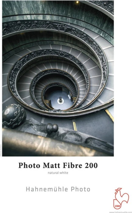 Hahnemühle Photo Matt Fibre 200 Fotopapier matt, 24", 200g/m², 25m