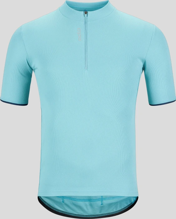 Odlo The Essential Half Zip Trikot kurzarm porcelain (Herren)
