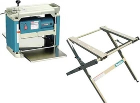 Makita 2012NBX Elektro-Dickenhobel inkl. Untergestell