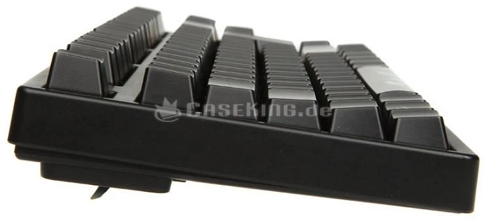 Ducky Shine 3 Slim [TKL], LEDs blau, MX BROWN, USB, DE