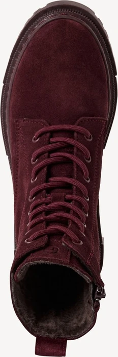 Tamaris Lederstiefelette rot (Damen)