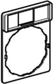 Schneider Electric Schildträger 30x40mm o. Schild, für Ø 22 Geräte