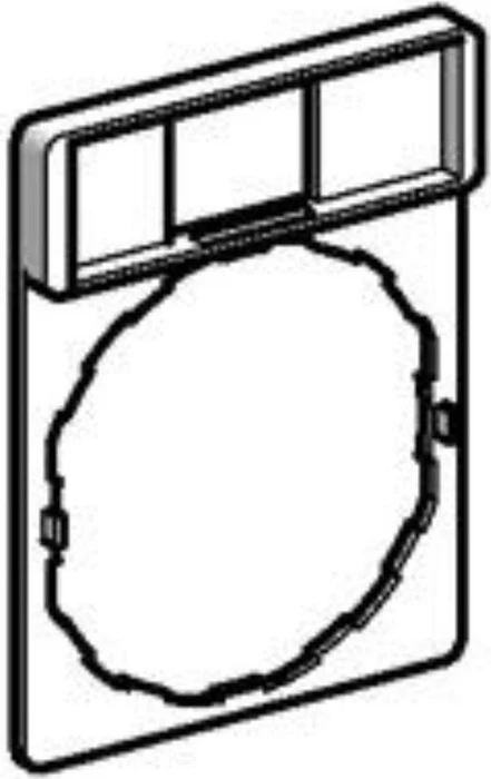 Schneider Electric Schildträger 30x40mm o. Schild, für Ø 22 Geräte