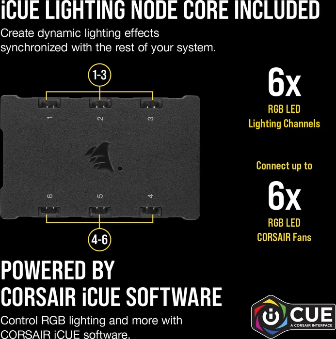 Corsair QL Series iCUE QL140 RGB PWM Dual Fan Kit, weiß, LED-Steuerung, 140mm, 2er-Pack