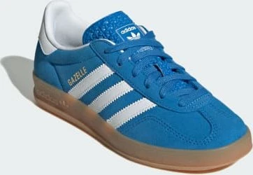 adidas Gazelle Indoor blue bird/cloud white/gum (Junior)