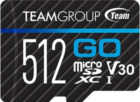 TeamGroup GO R100/W50 512GB Kit, UHS-I U3, Class 10