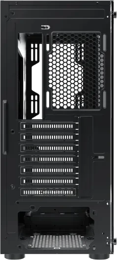 Xigmatek Gaming X, schwarz, Glasfenster