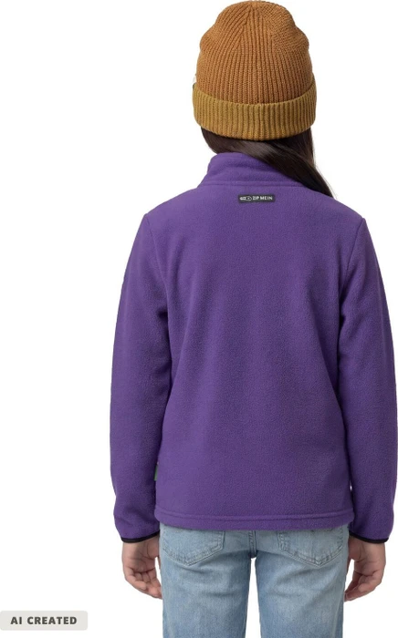 Vaude Pulex II Fleece Funktionsjacke deep plum (Junior)
