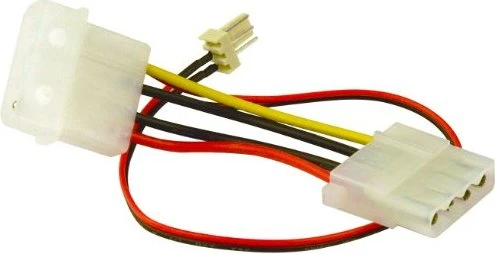 Sharkoon 3-Pin auf Molex Adapter, 30cm