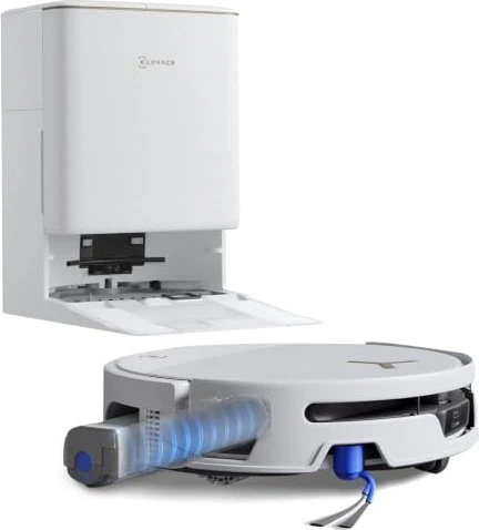 Ecovacs Deebot T90S Pro Omni Saug-/Wischroboter weiß inkl. Absaug-/Reinigungsstation