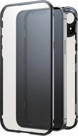 Black Rock 360° Glass Case für Apple iPhone 15 Plus transparent/schwarz