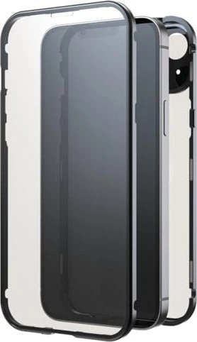Black Rock 360° Glass Case für Apple iPhone 15 Plus transparent/schwarz