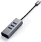 Satechi 2-in-1 USB-Hub, Space Gray, RJ-45, USB-C 3.0 [Stecker] Vorschaubild