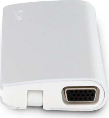 LMP USB-C Travel Dock, 9-Port, USB-C 3.0 [Stecker], silber