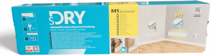 Schimmel DRY Basismodul M1 Infrarotheizung für Kerntrocknung