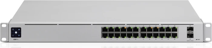 Ubiquiti UniFiSwitch Pro 24 Rackmount Gigabit Managed Switch, 24x RJ-45, 2x SFP+