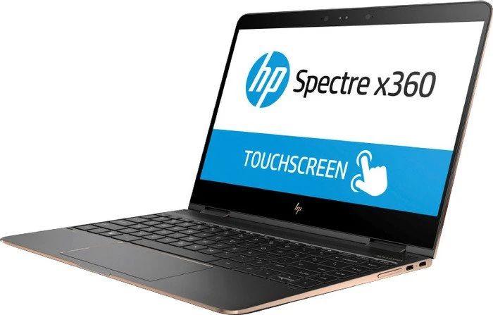 HP Spectre x360 Convertible 13-ac033ng, Dark Ash Silver, Core i7-7500U, 16GB RAM, 512GB SSD, DE