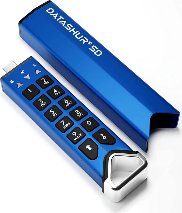 iStorage datAshur SD Twin pack, 2 Stück, USB-C 3.0 [Stecker]