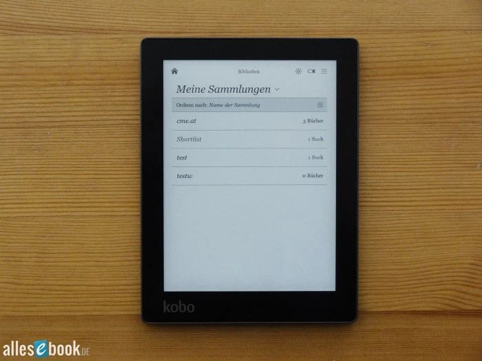 Kobo Aura schwarz