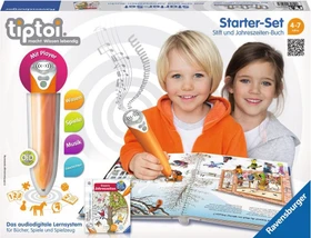 Ravensburger tiptoi Starter-Set: Stift mit Player und Buch Unsere Jahreszeiten