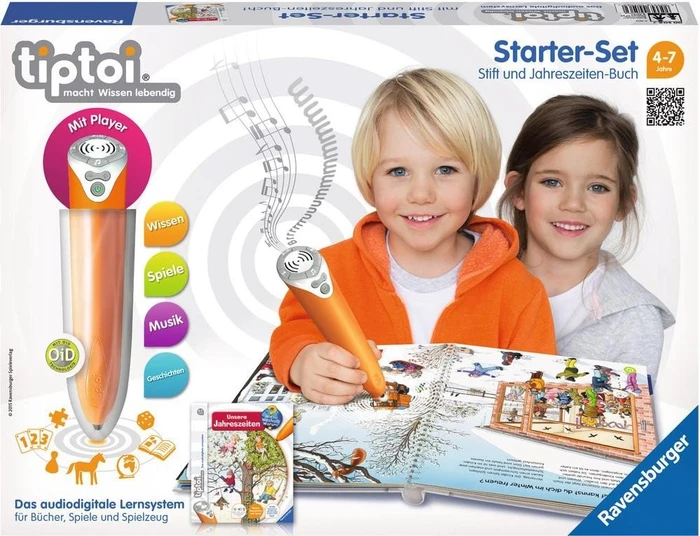 Ravensburger tiptoi Starter-Set: Stift mit Player und Buch