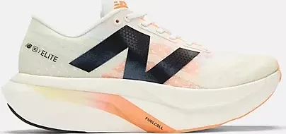 New Balance FuelCell SuperComp Elite v4 white/angora/hot mango (Damen)