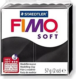 Staedtler Fimo Soft 57g schwarz