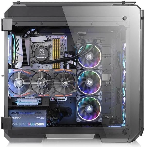 Thermaltake View 71 TG, Glasfenster