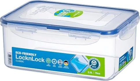 Lock & Lock PP Classic HPL825 eckig Aufbewahrungsbehälter 2.3l