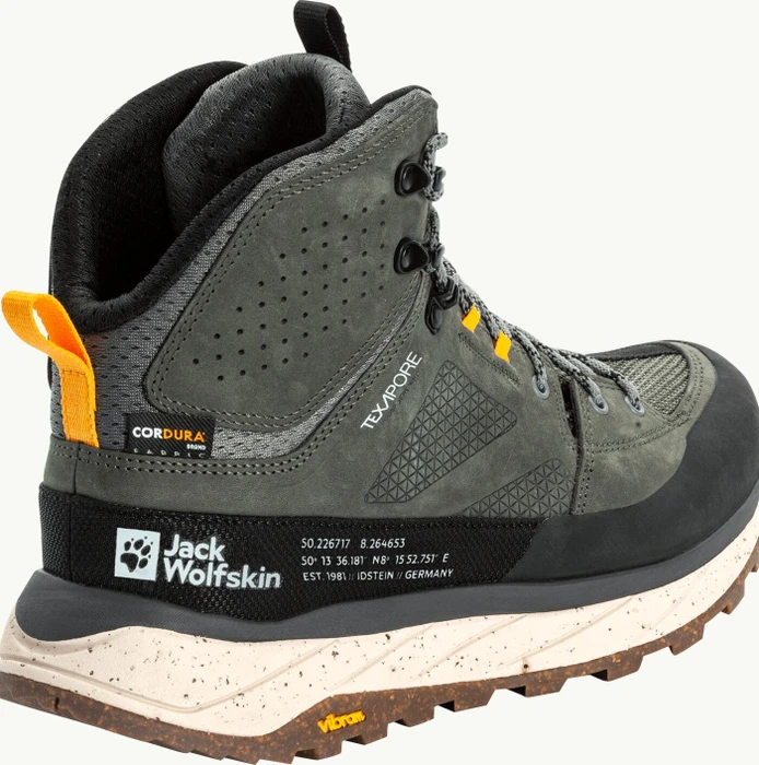 Jack Wolfskin Terraquest Texapore Mid gecko green (Herren)