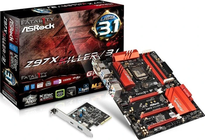 ASRock Fatal1ty Z97X Killer/3.1 (Intel 1150)