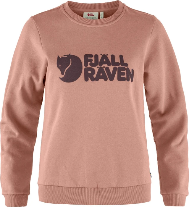 Fjällräven Logo Sweatshirt dusty rose/port (Damen)