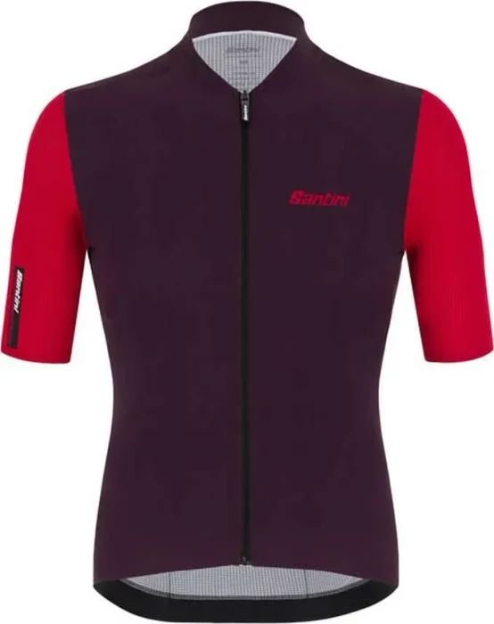 Santini Redux Vigor Trikot kurzarm rot/violett (Herren)
