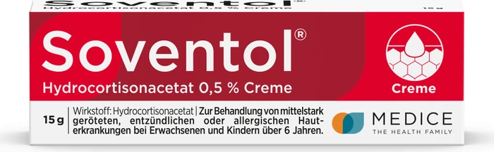 Soventol HydroCortisonACETAT 0.5% Creme, 15g