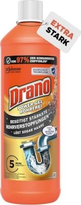 Drano Power Gel Rohrreiniger, 1l