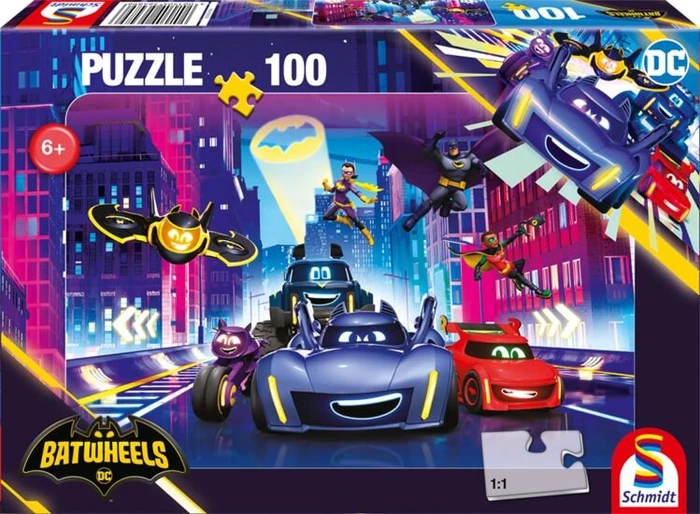 Schmidt Spiele DC Batwheels Turbogeladene Action in Gotham City