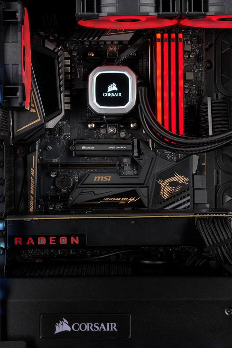 Corsair Force Series MP600 R2 2TB, M.2 2280 / M-Key / PCIe 4.0 x4, Kühlkörper