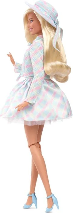 Mattel Barbie - Signature the Movie - Margot Robbie als Barbie im blau-kariertem Outfit