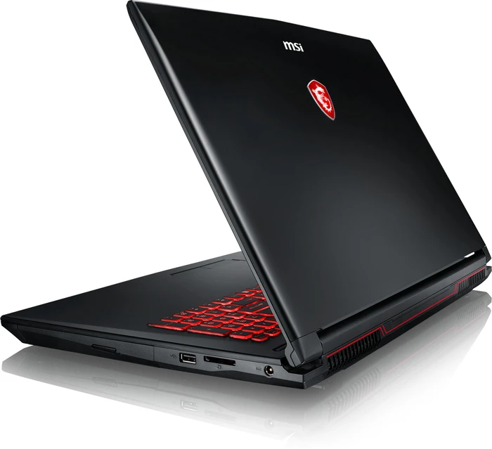 MSI GL72 7RDX-857, Core i7-7700HQ, 8GB RAM, 1TB HDD, GeForce GTX 1050, DE