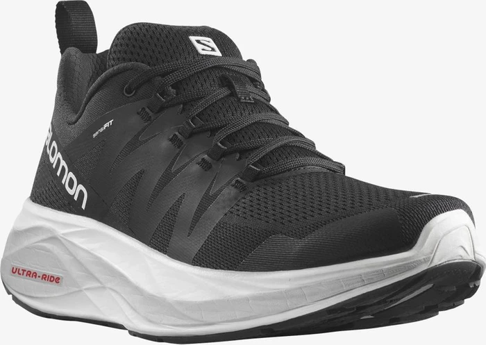 Salomon Glide Max black/white/lunar rock (Herren)