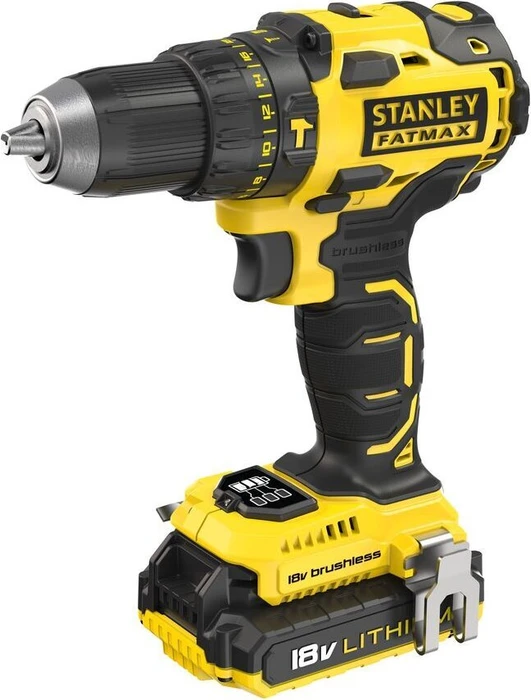 Stanley FatMax FMC627D2 Akku-Schlagbohrschrauber inkl. Koffer + 2 Akkus 2.0Ah
